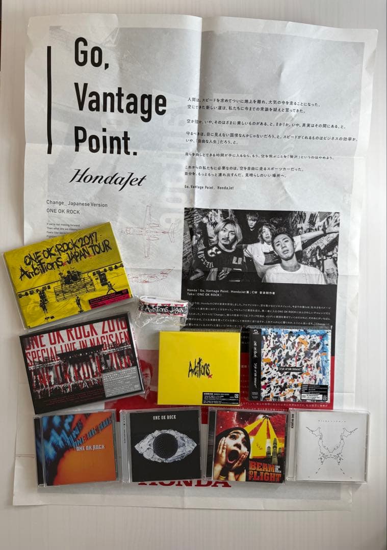 ONE OK ROCK ワンオクロック ワンオク DVD CD まとめ売り