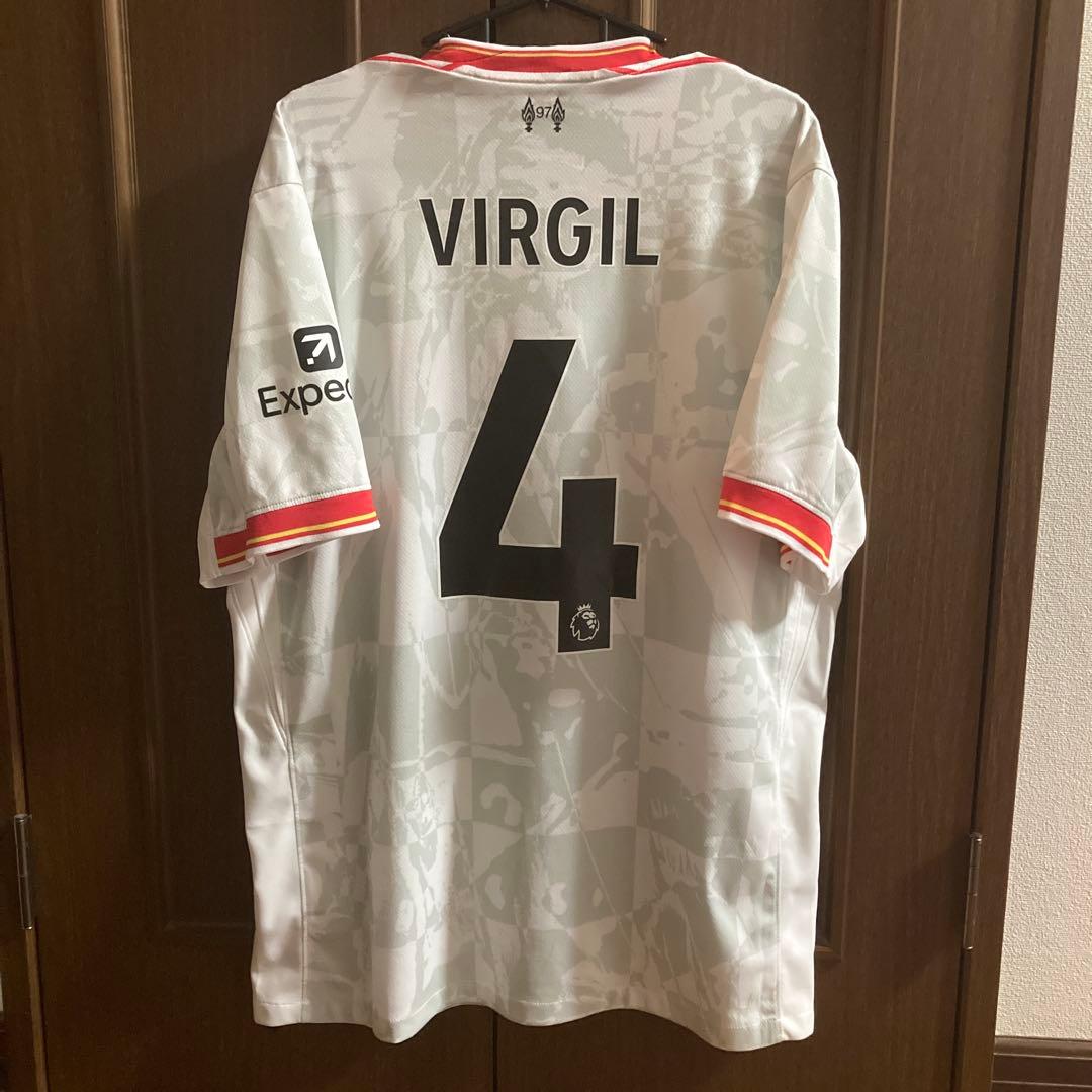 リバプール　ファンダイク　24-25 3rd ユニフォーム