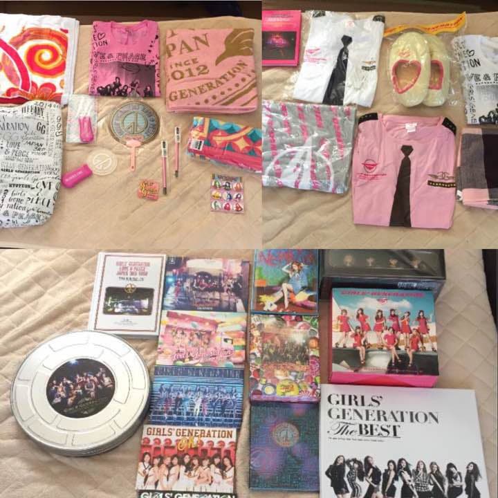 少女時代CD、DVD、ライブグッズ、フォトアルバム、FC限定グッズ等