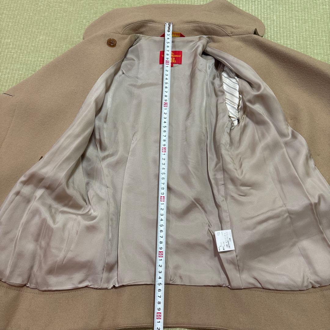 vivienne westwood ピーコート ベージュ 変形デザイン ウール