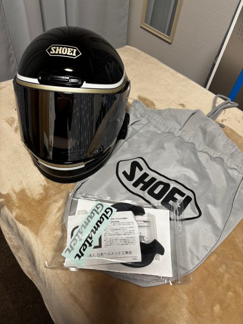 極美品SHOEIグラムスターGlamsterBIVOUACお得なセットSサイズ