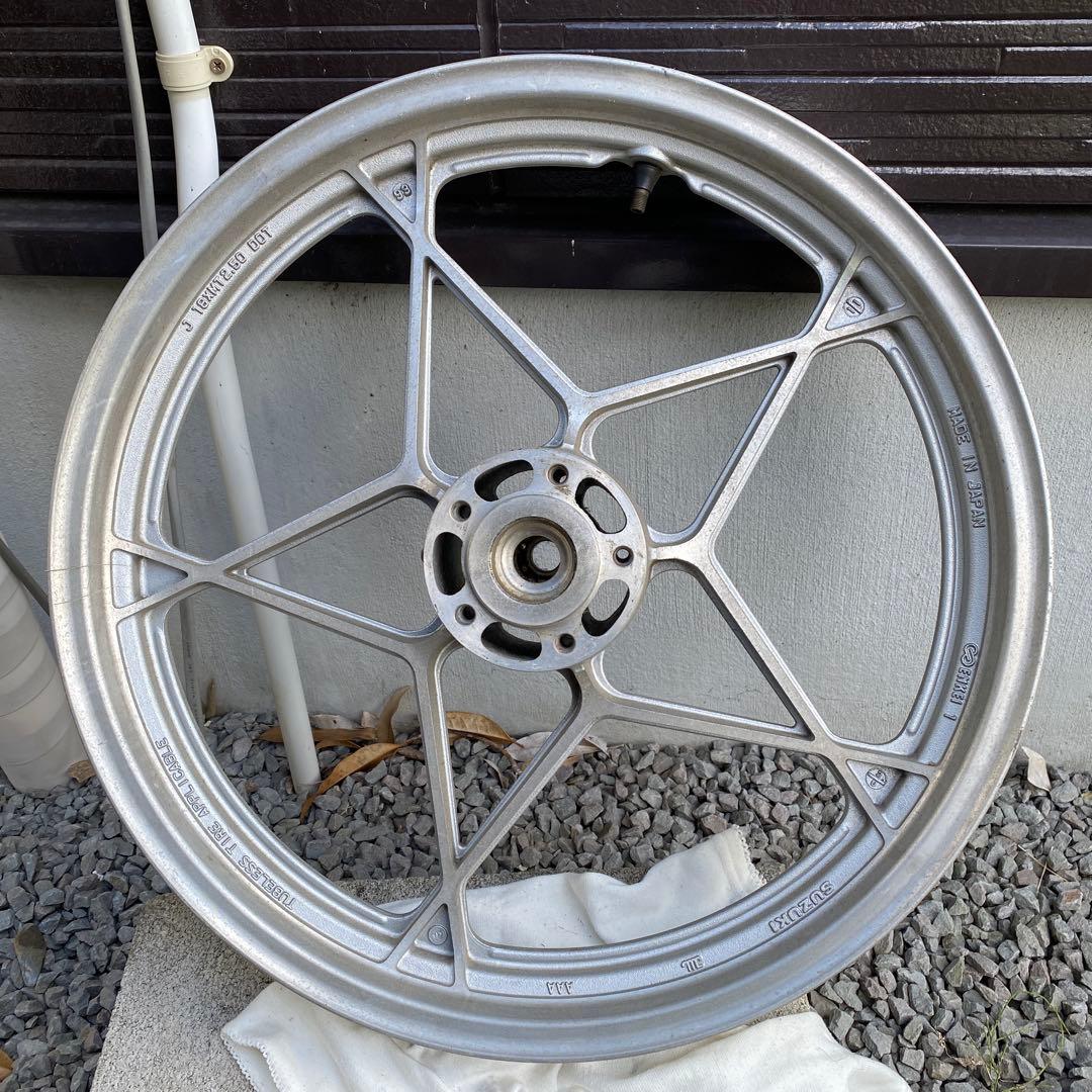 GSX-400Sカタナ　フロントホイール