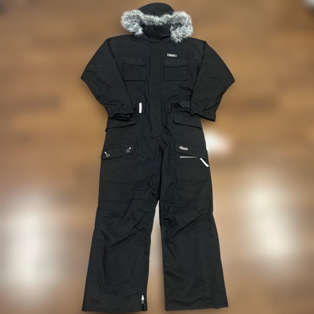 スノーボード用ウェア ブラック　つなぎ　S X-NIX