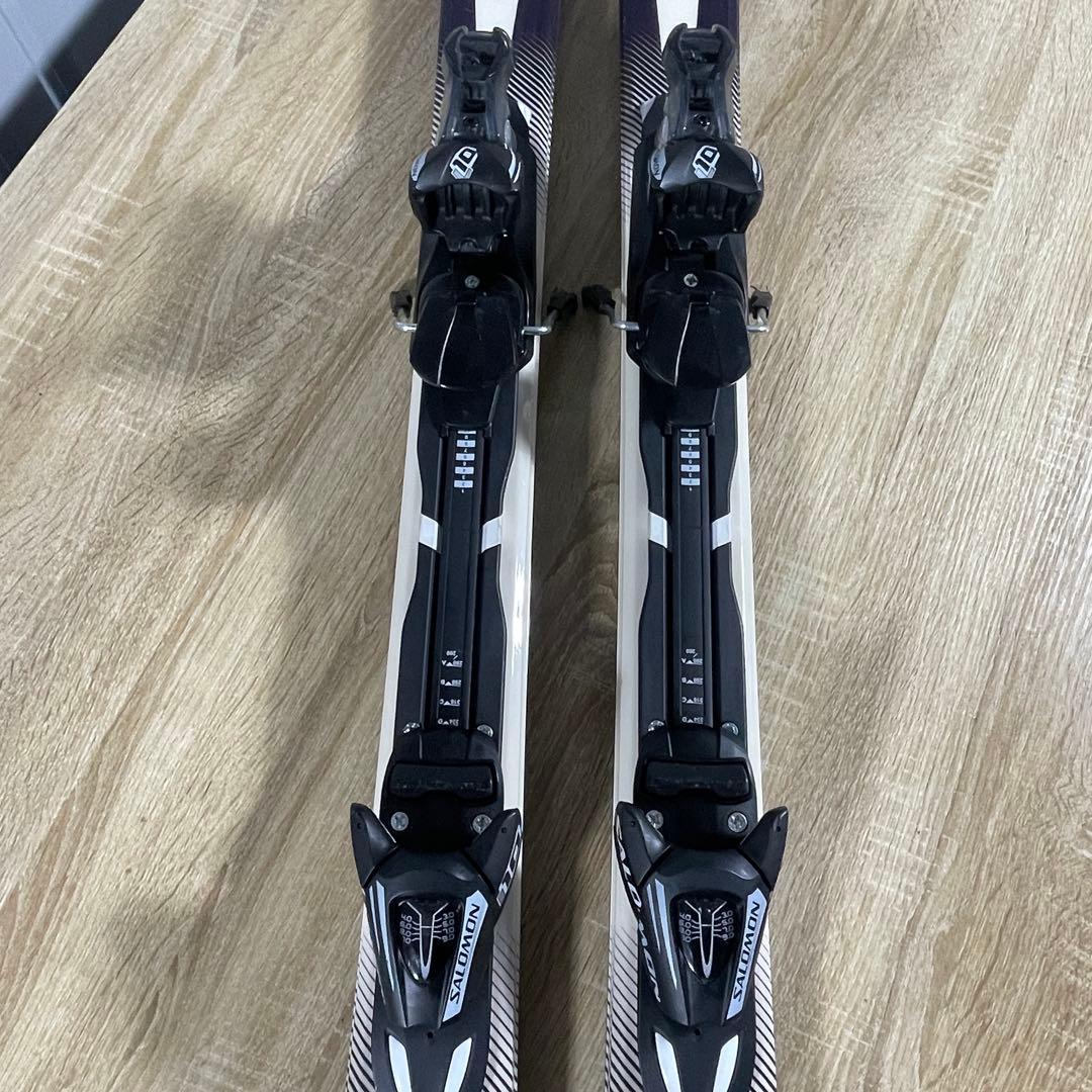 【極美品】SALOMON（サロモン）168cmケース付きスキー板 スキーセット