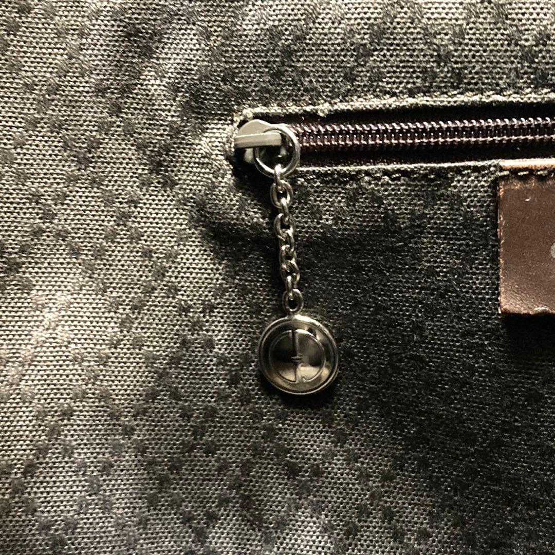 GUCCI グッチ ショルダーバッグ ブラウン ナイロン イタリア製