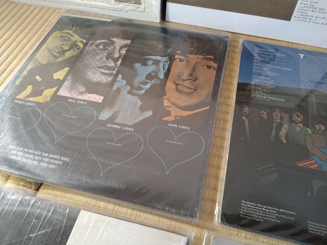 貴重！輸入盤　JOHN LENNON 1枚 BEATLES 4枚 等まとめて