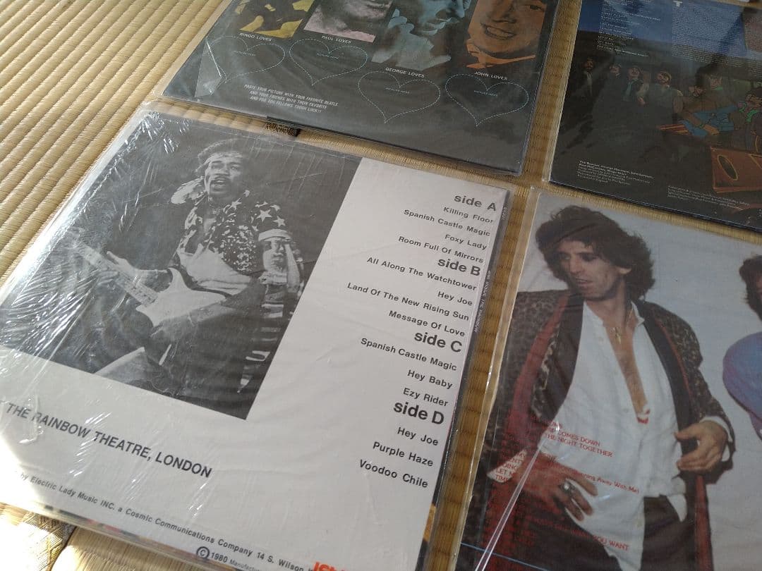 貴重！輸入盤　JOHN LENNON 1枚 BEATLES 4枚 等まとめて