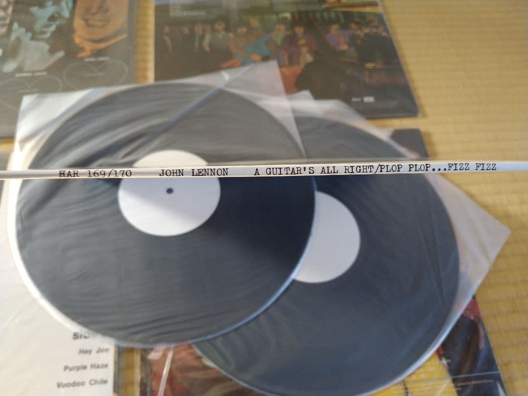 貴重！輸入盤　JOHN LENNON 1枚 BEATLES 4枚 等まとめて