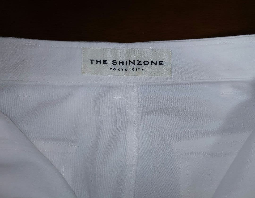 THE SHINZONE ベイカーパンツ ホワイト 36