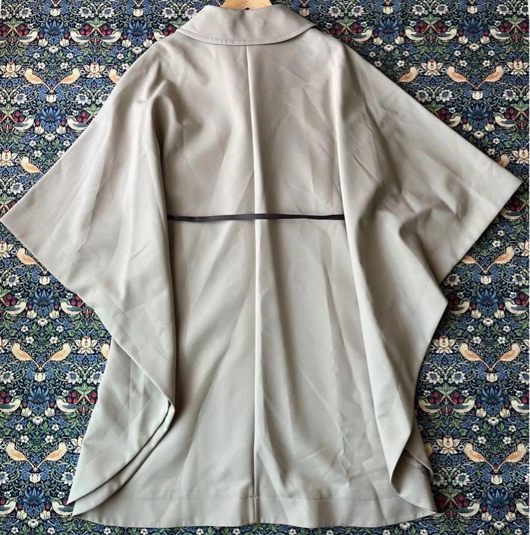 モガ MOGA ビギ BIGI コート ポンチョ マント ケープ ベージュ