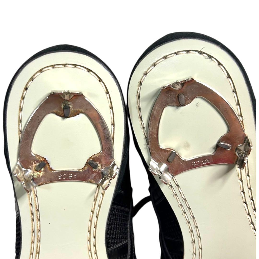 【新品未使用】asics 野球スパイク黒　スエードメッシュ　27.0