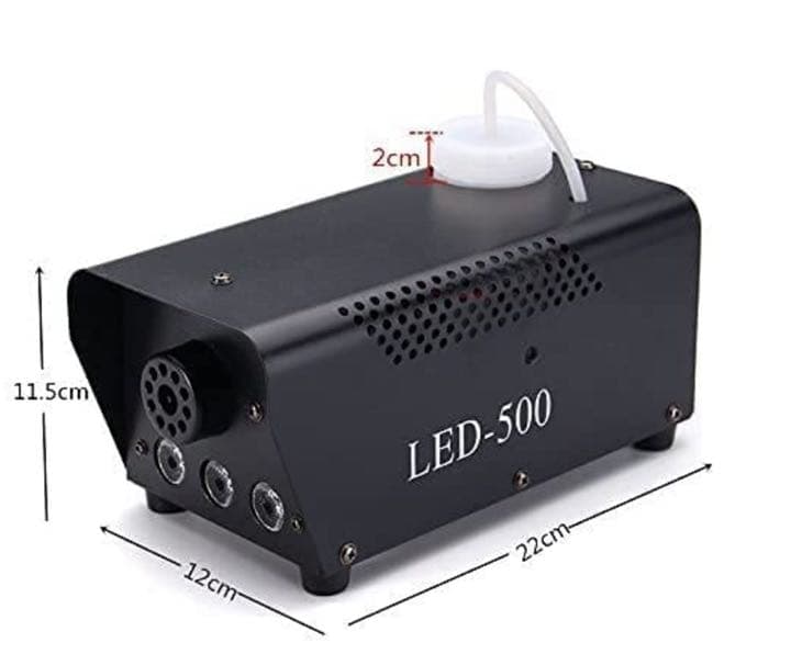 スモークマシン フォグマシン 500W 赤 緑 青3つの単色コントロール舞台設備