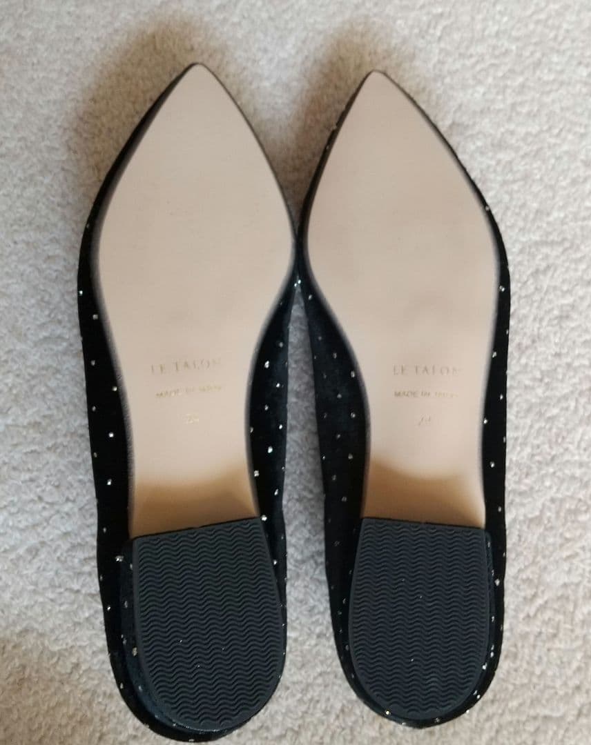 【新品】LE TALON ポインテッドグリッタードットバレエ 24cm