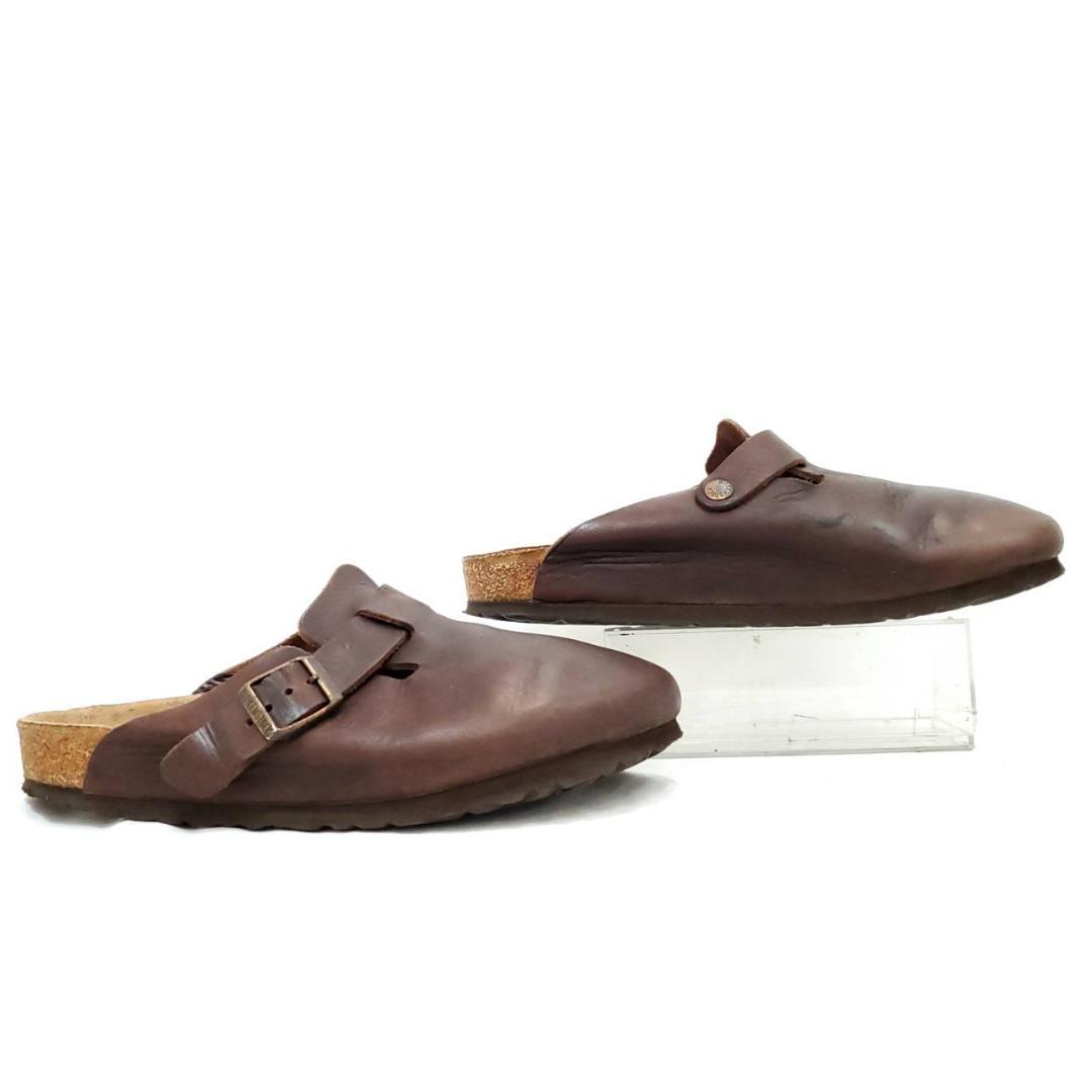 ビルケンシュトック　美品　ボストン　オイルドレザー　本革　25cm