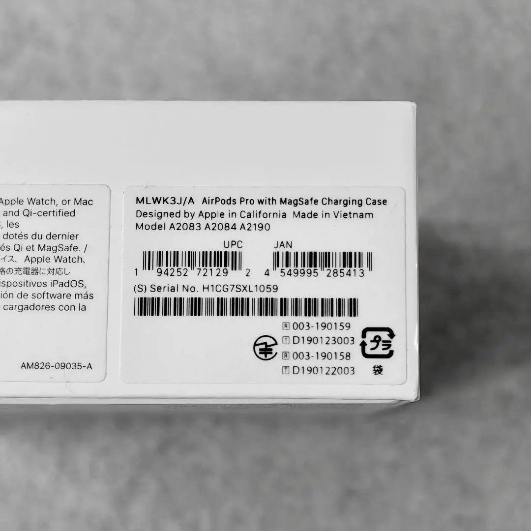 ② Apple AirPods Pro（第1世代） MLWK3J/A 動作確認済