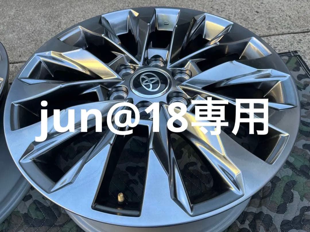 ランクル300 ZX 純正20インチホイール空気圧センサー付き1本　送料無料1