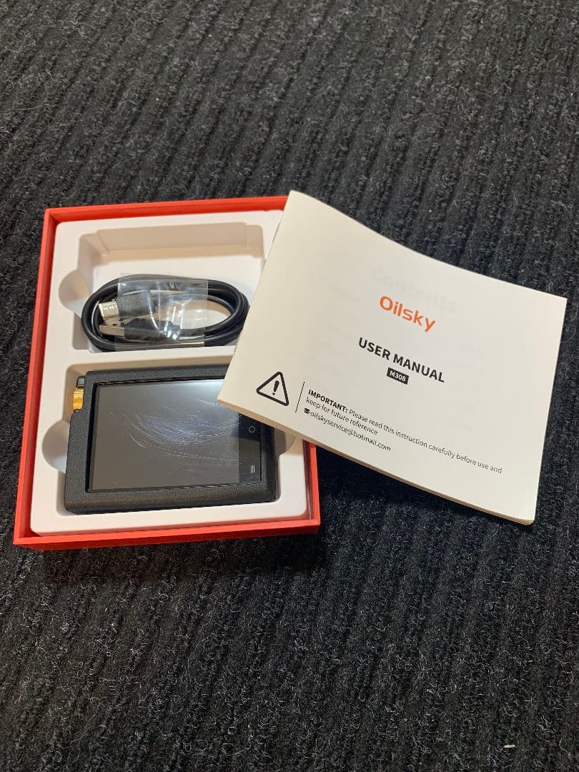 Oilsky M308 ES9018Q2M android DAP ハイレゾ