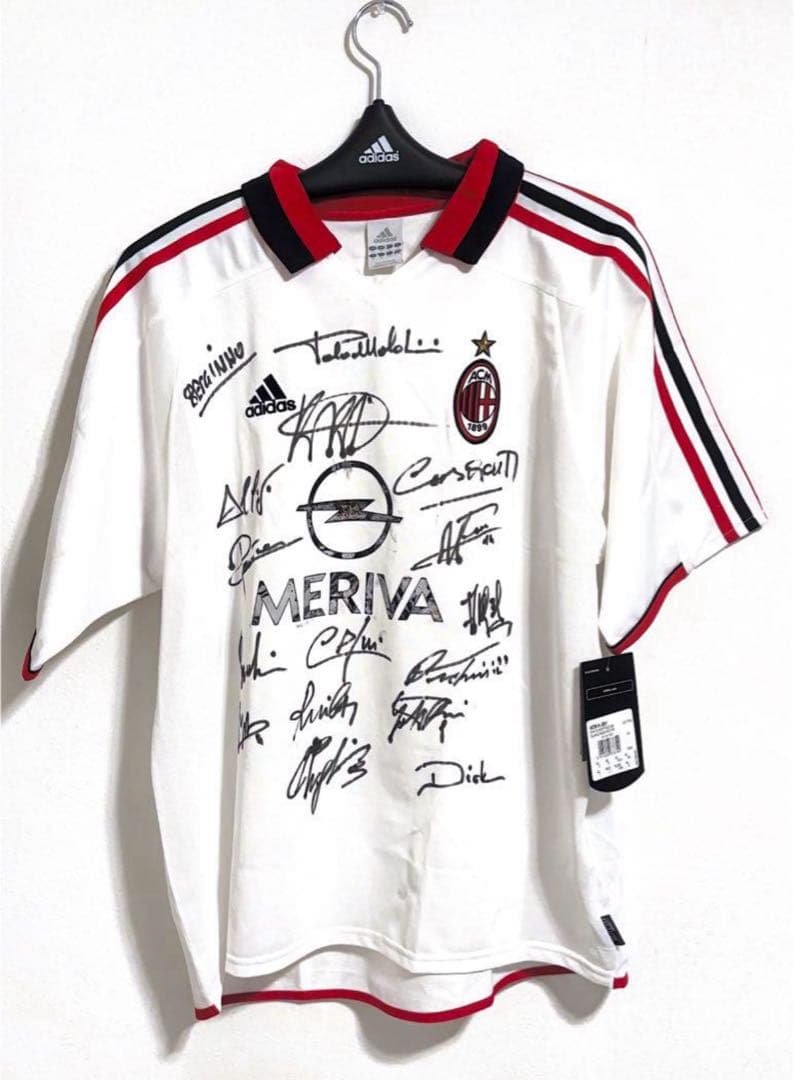 卡*特様 ACミラン 2003-04 シーズン直筆サイン入りユニフォームカカマル