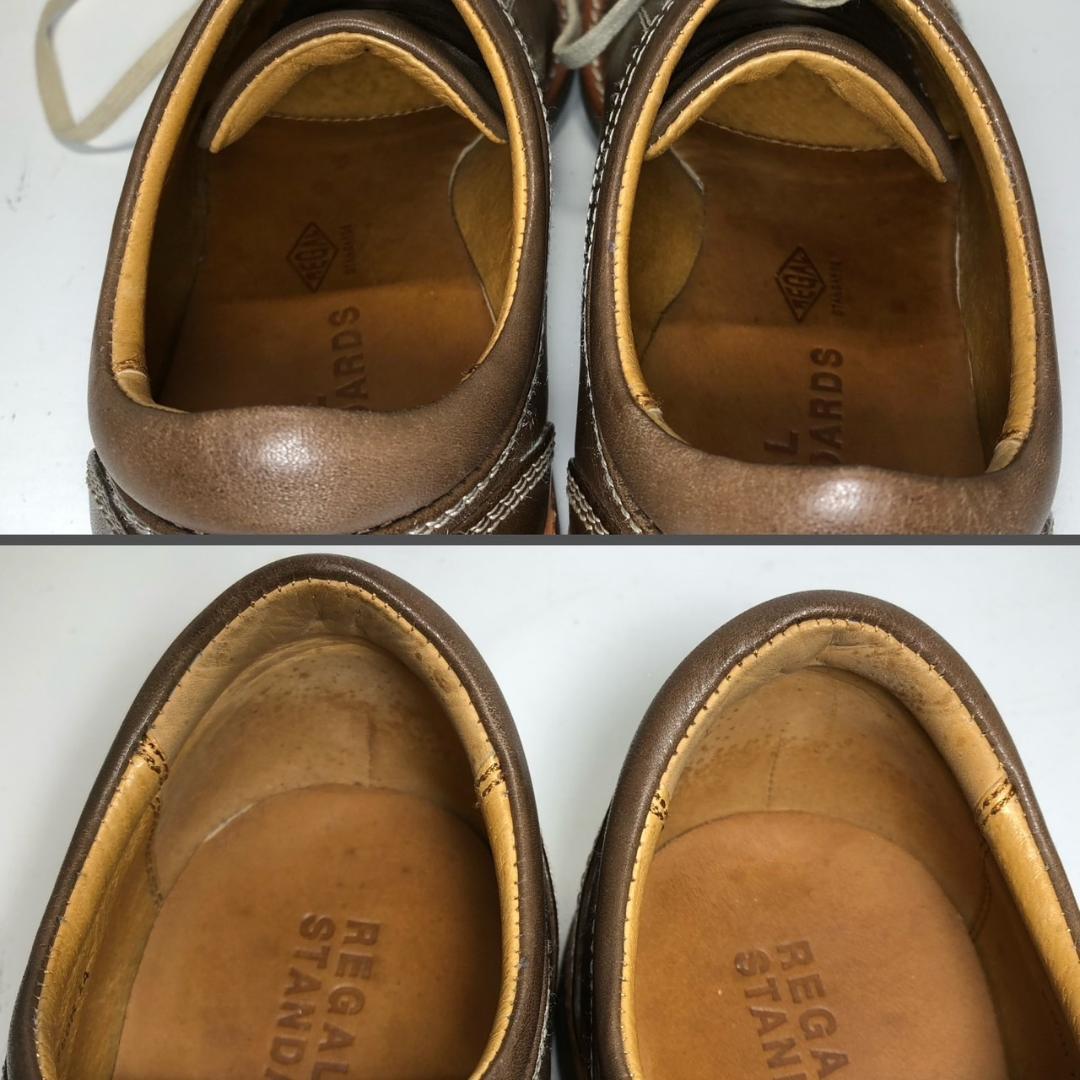 REGAL リーガル 750 モンキーシューズ 750R ブラウン 24cm