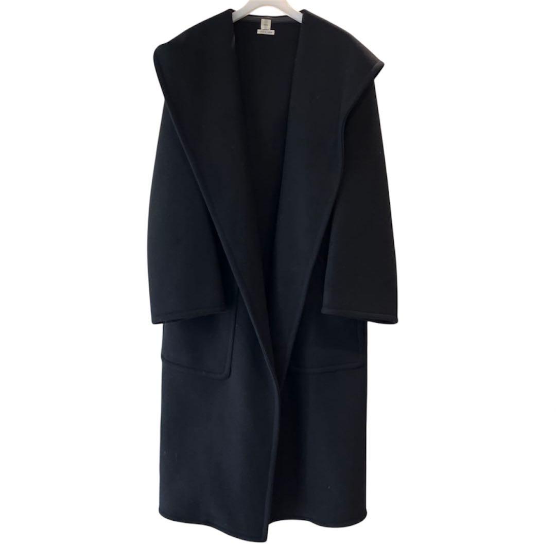 s*p様 高級 SEA メルトンコート フーデッドコート ロングコート ガウンコ