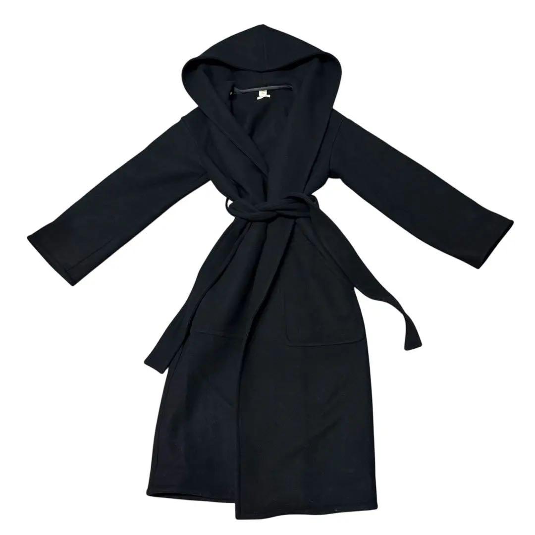 s*p様 高級 SEA メルトンコート フーデッドコート ロングコート ガウンコ