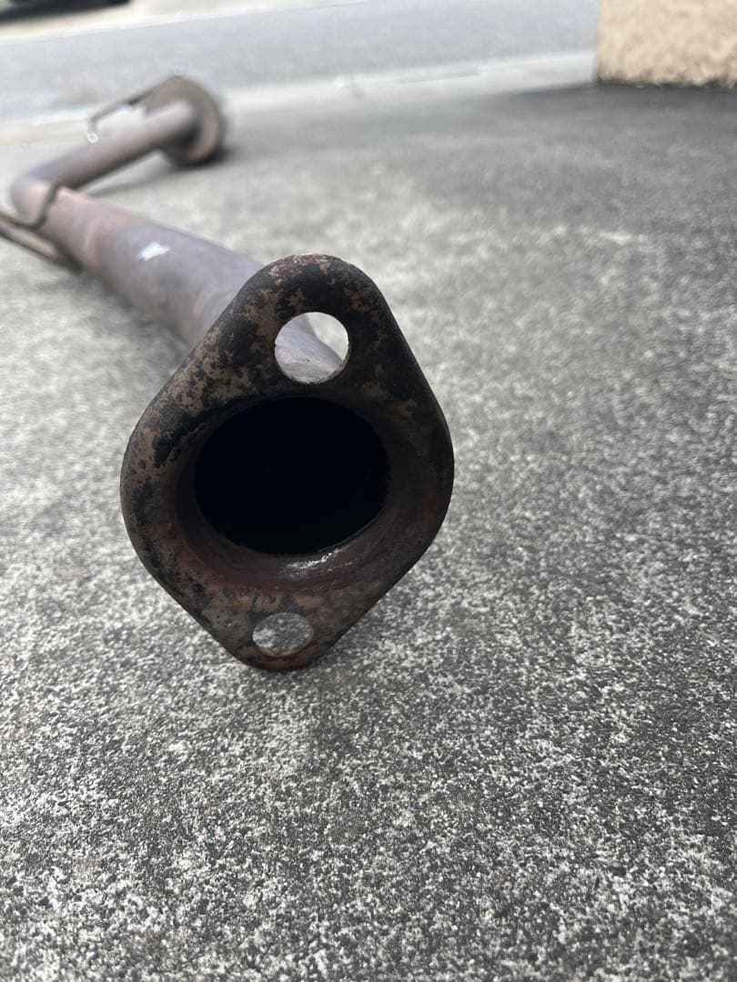 メーカー不明ジムニーja12.ja22用ステンレススチール シングル出しマフラー