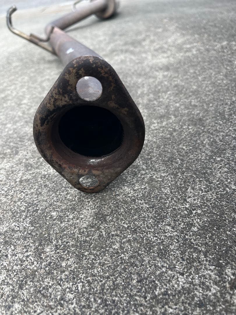 メーカー不明ジムニーja12.ja22用ステンレススチール シングル出しマフラー