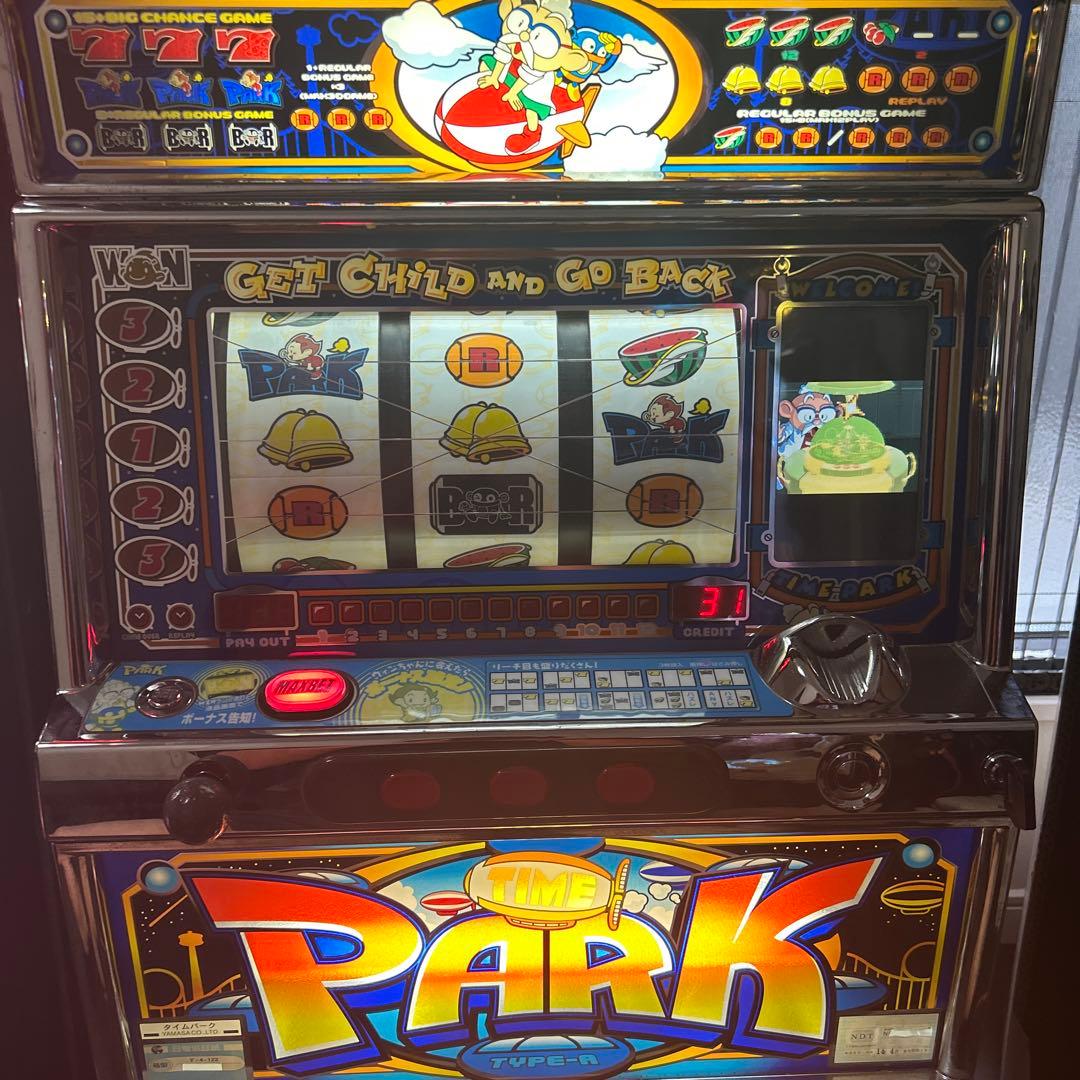 y　パチスロ 4号機 タイムパーク 不要機付き