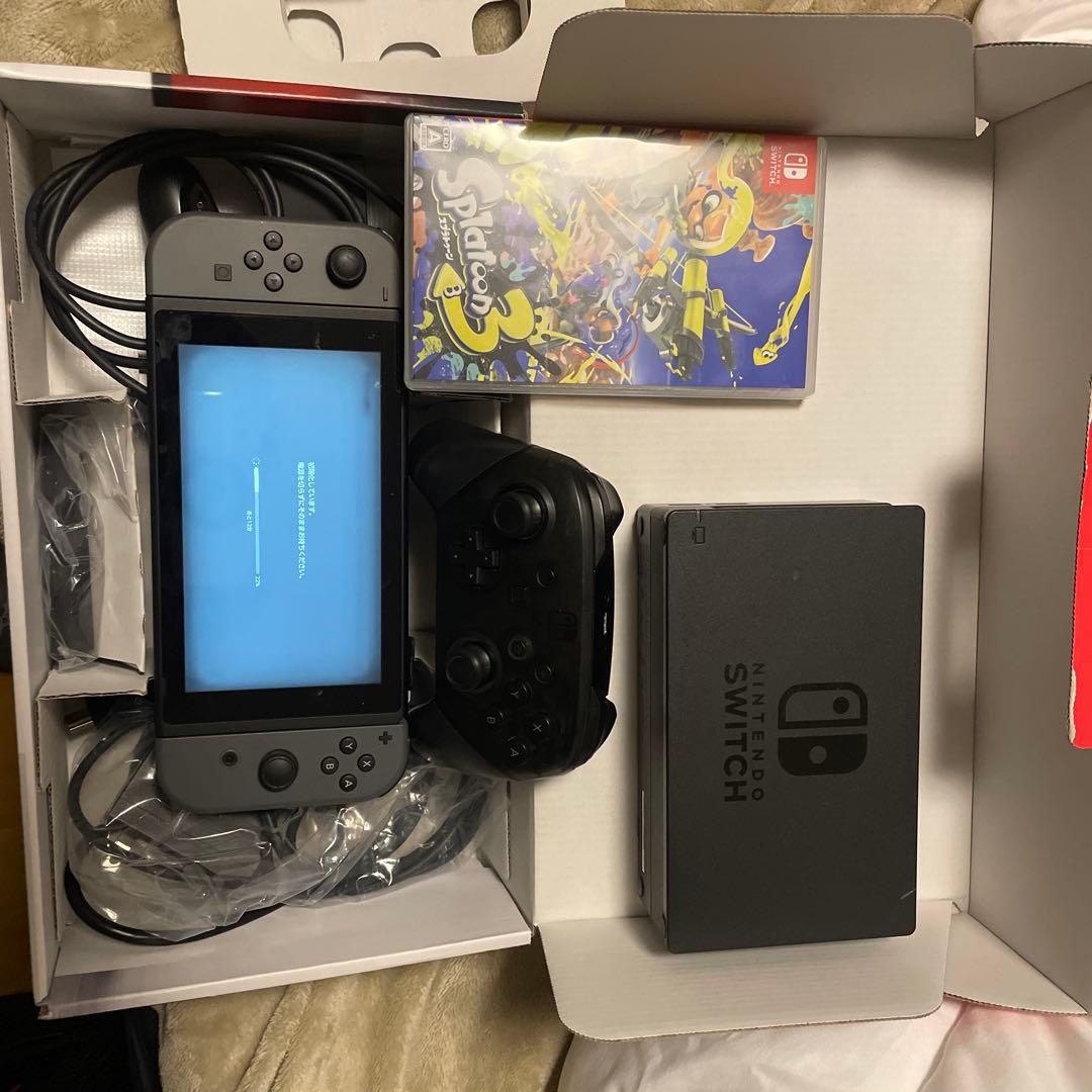 任天堂 Switch 本体 + スプラトゥーン3 + Proコントローラー