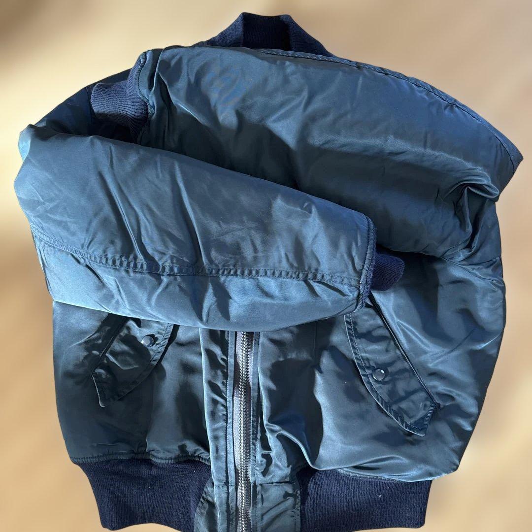 MA-1 ネイビー　パトリオット　USA製