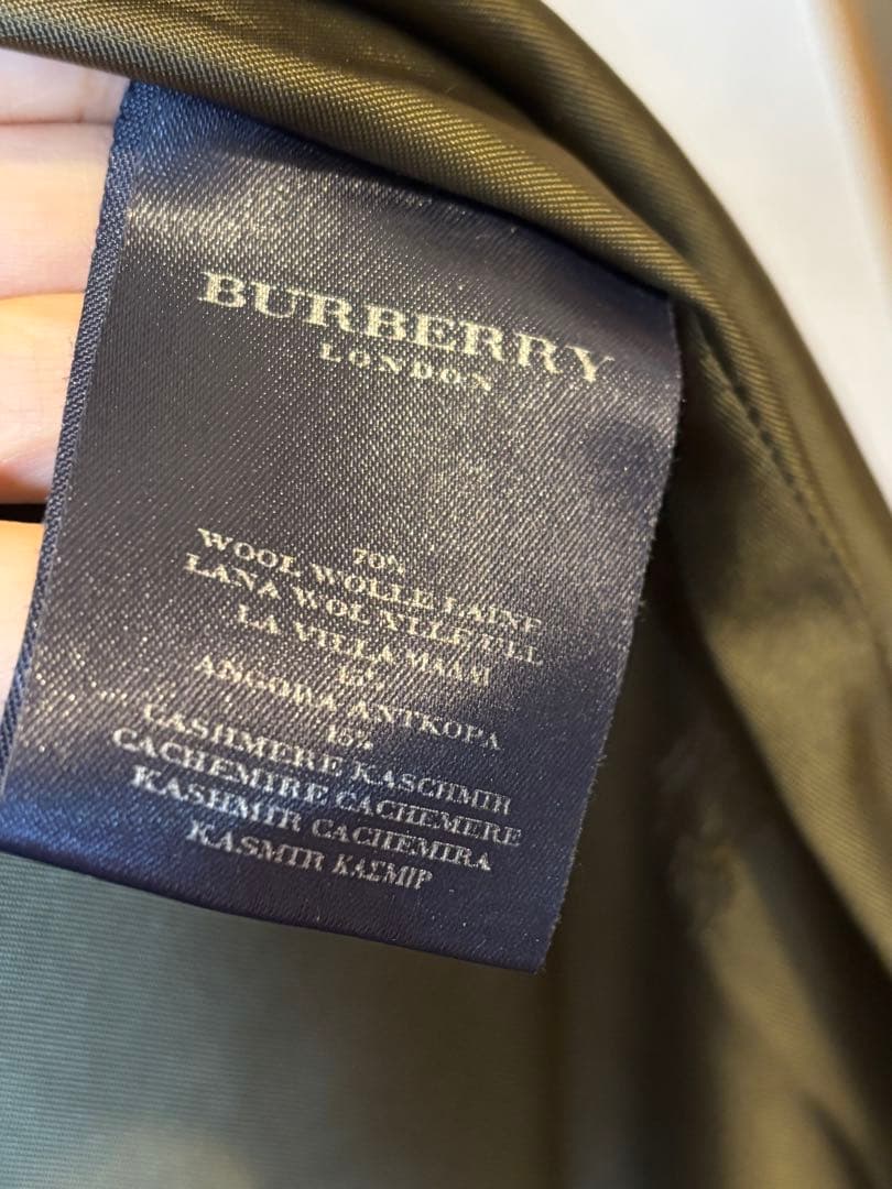 Burberry バーバリーカシミヤロングコート