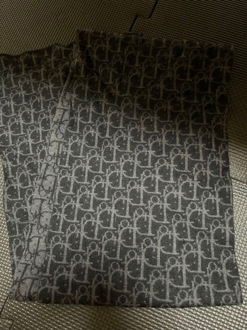 Dior homme トロッター柄マフラー