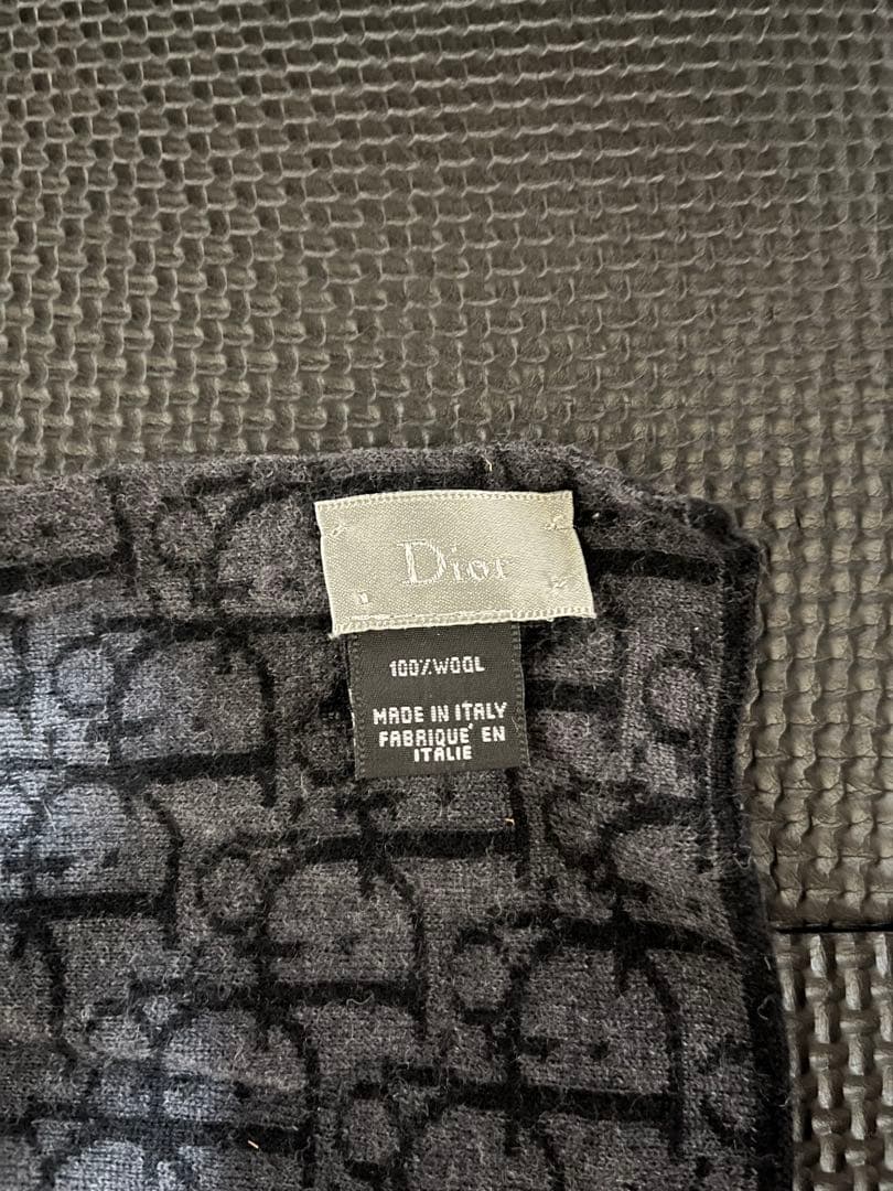 Dior homme トロッター柄マフラー
