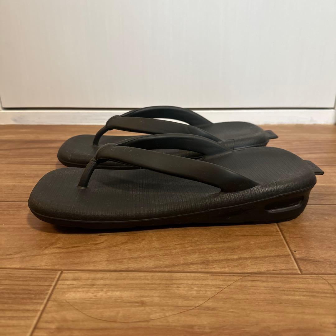 ゴエモン goyemon 「unda-雲駄-」サンダル Lサイズ 黒