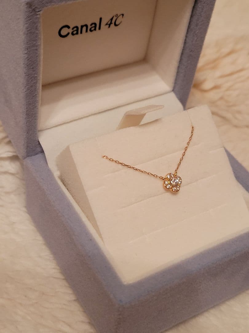 Canal4℃ K10イエローゴールド ネックレス