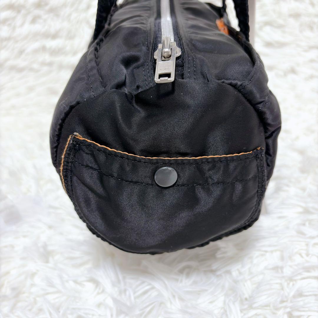 ✨廃盤品✨PORTER ポーター タンカー ミニボストン ドラムバッグ ブラック