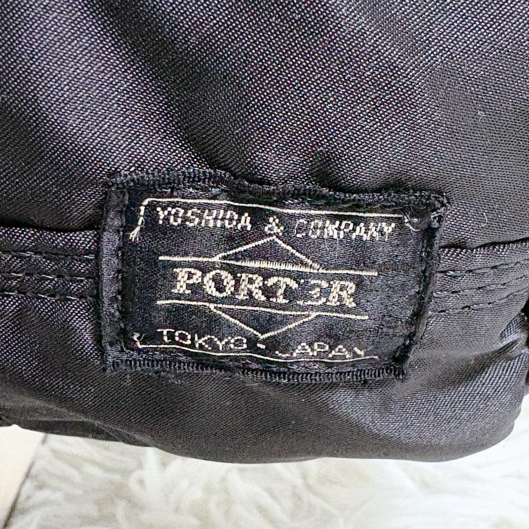 ✨廃盤品✨PORTER ポーター タンカー ミニボストン ドラムバッグ ブラック