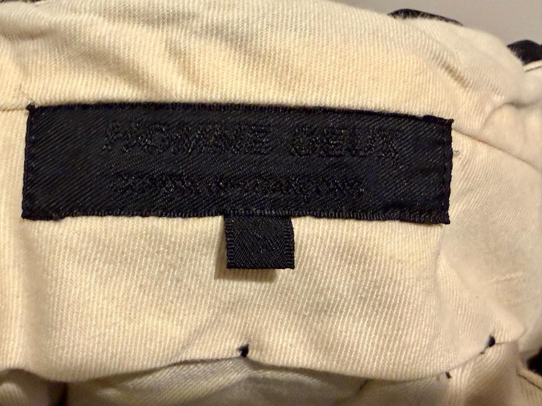 コムデギャルソン オムドゥ ポリエステルパンツ S