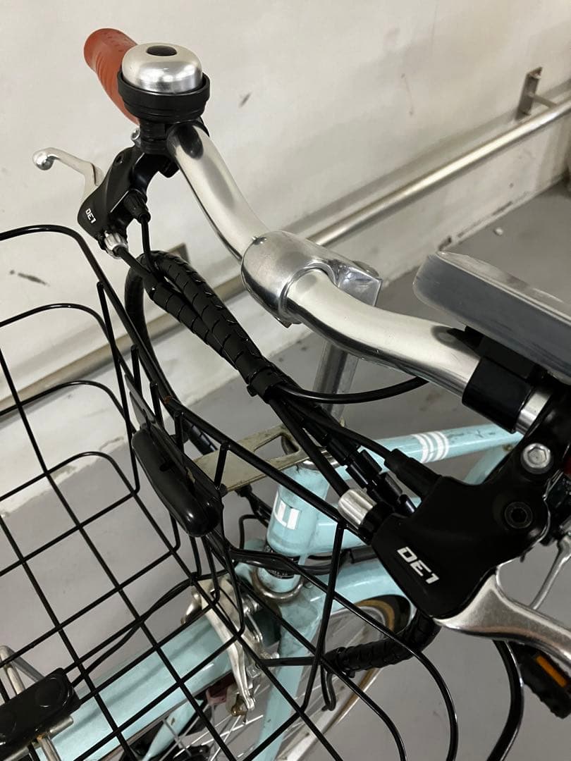 水色 シティタイプ 電動アシスト自転車