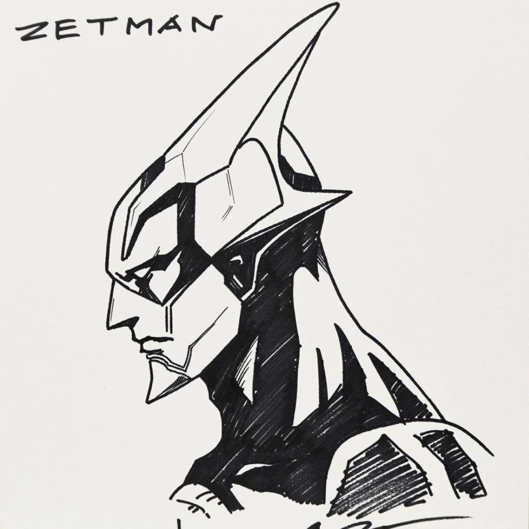ZETMAN 桂正和 直筆サイン 色紙 アニメ 漫画 ゼットマン