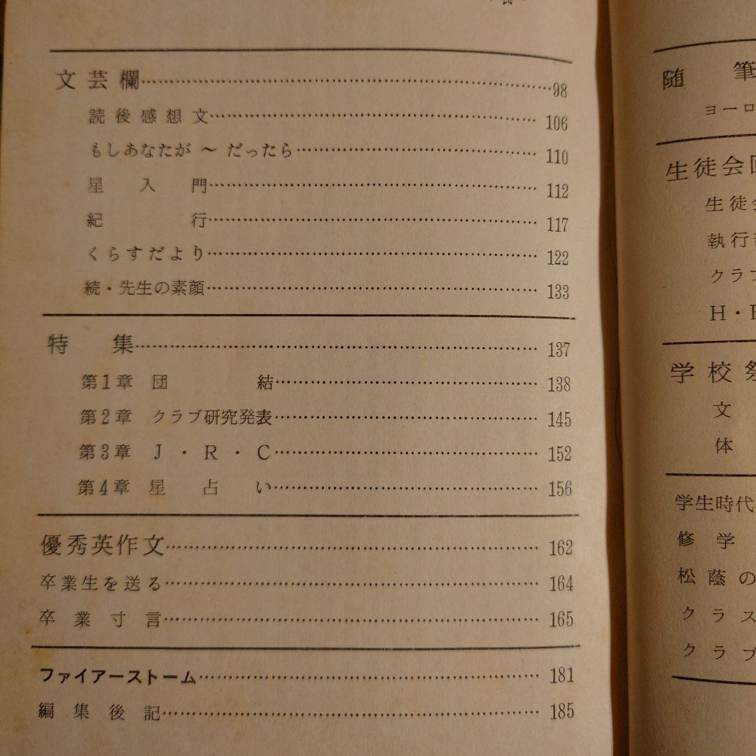 ★ぬ 松蔭 第八号 8 / 愛知県立 松蔭高等学校生徒会 1968年