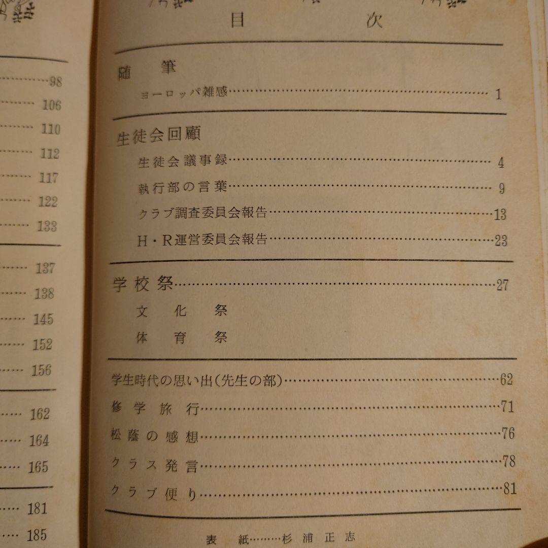 ★ぬ 松蔭 第八号 8 / 愛知県立 松蔭高等学校生徒会 1968年