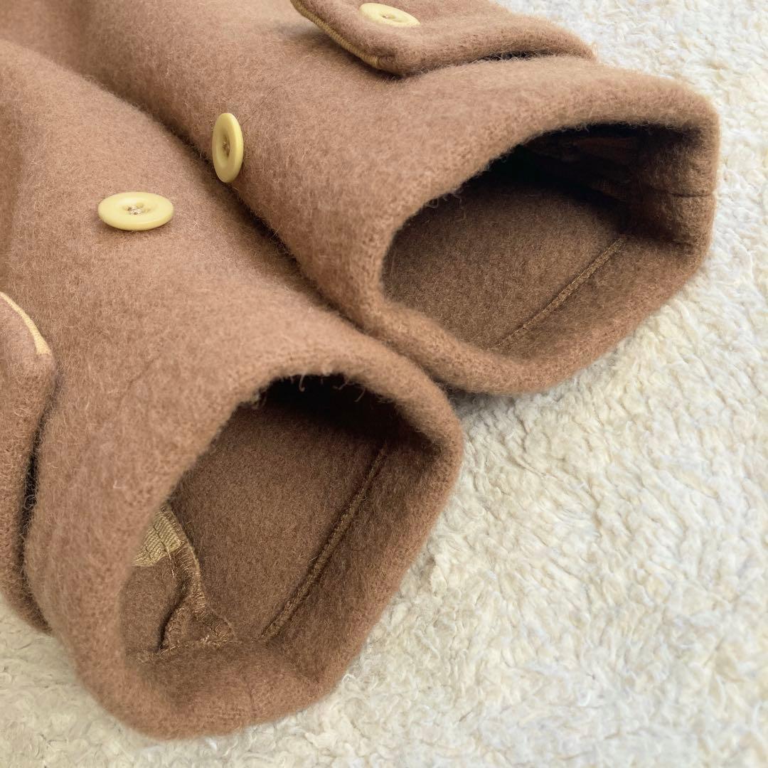 【極美品】Gloverall × MONTY　ダッフルコート　ベージュ　ゆったり