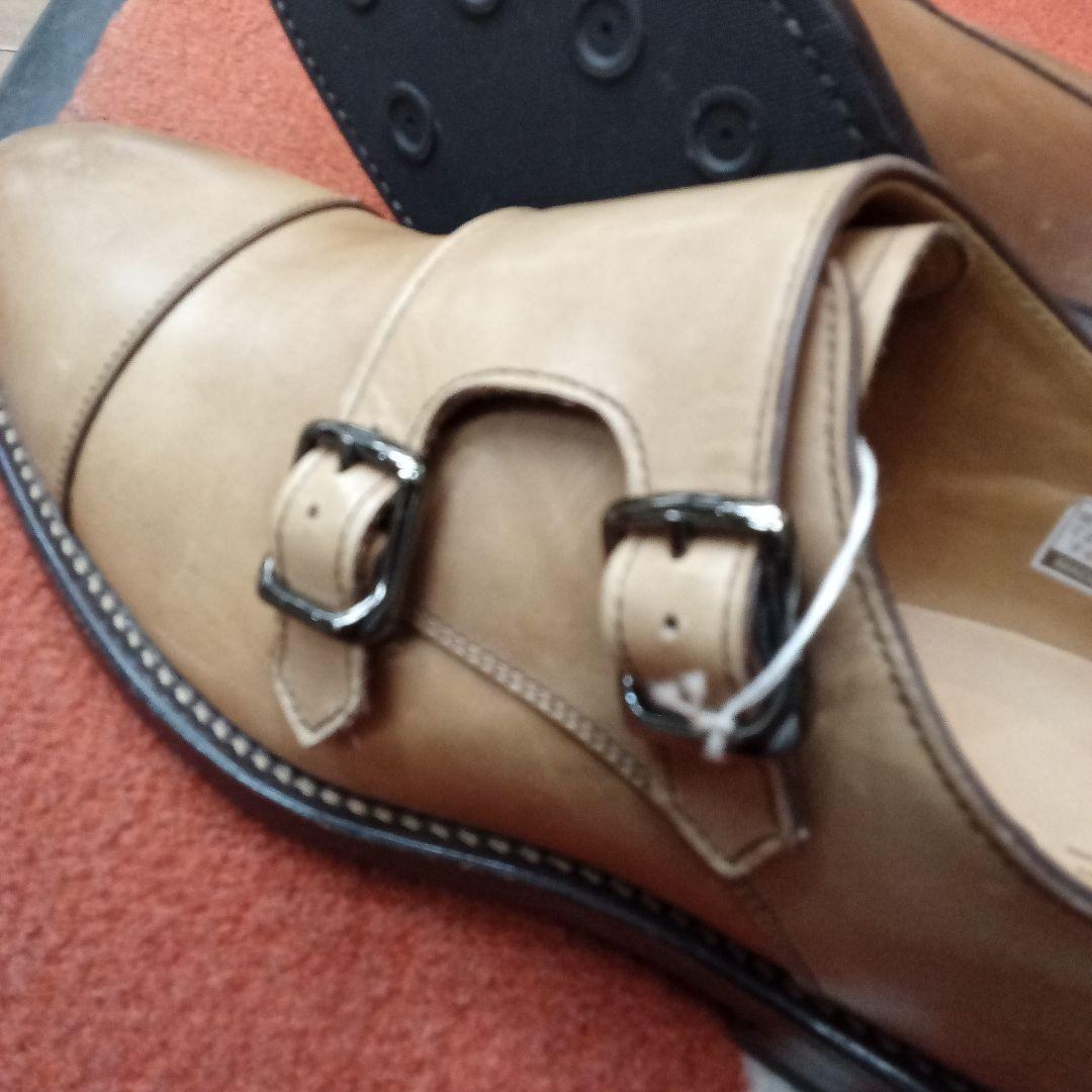 35200円REGAL ダブルモンクブラウン☆新品未使用２５．０㎝ゴアテックス