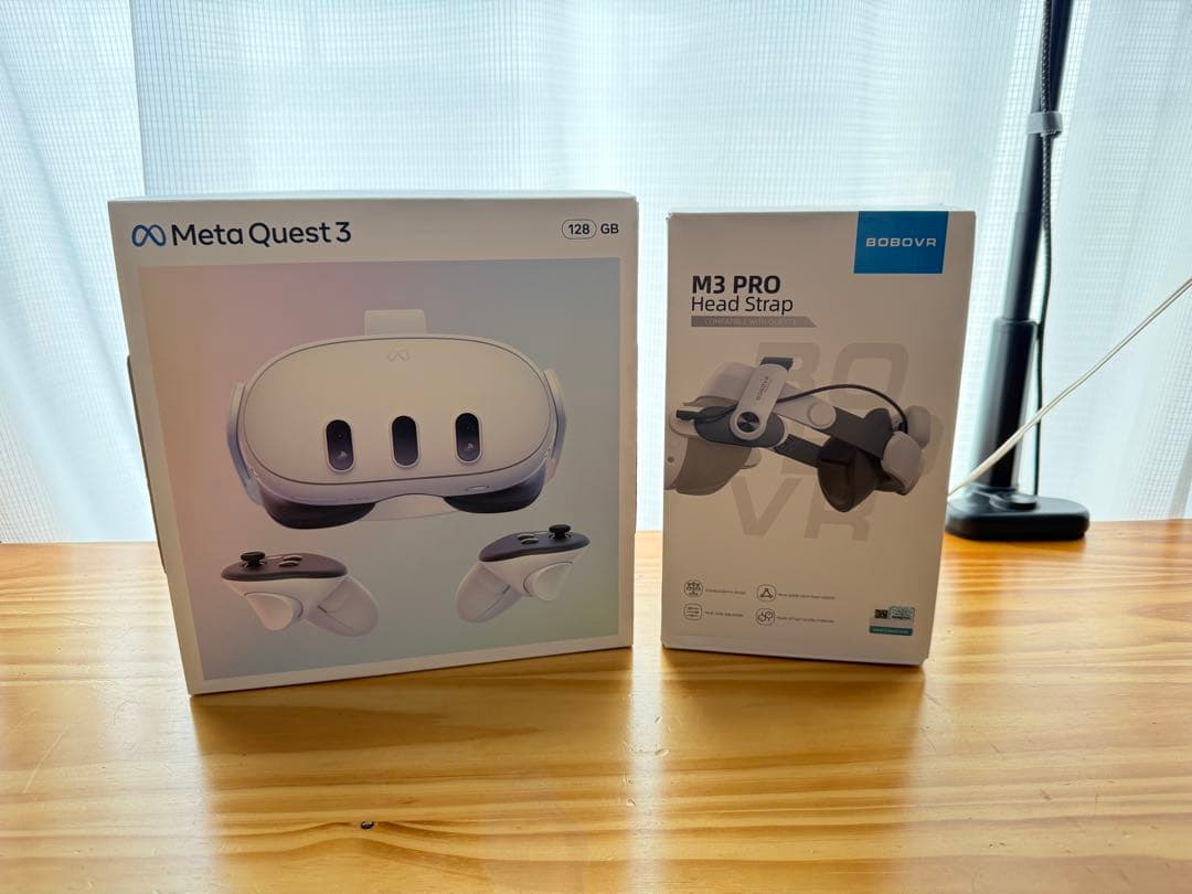 Quest3 128GB +BOBOVRヘッドストラップ