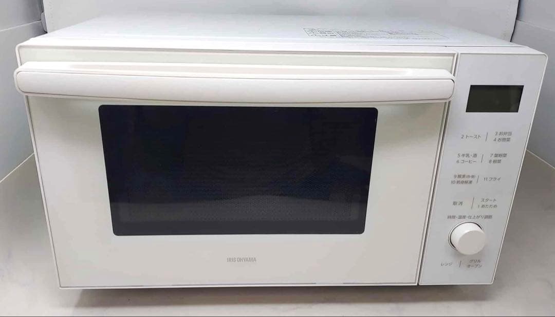 アイリスオーヤマ オーブンレンジ MO-F1809-CW 2021年製