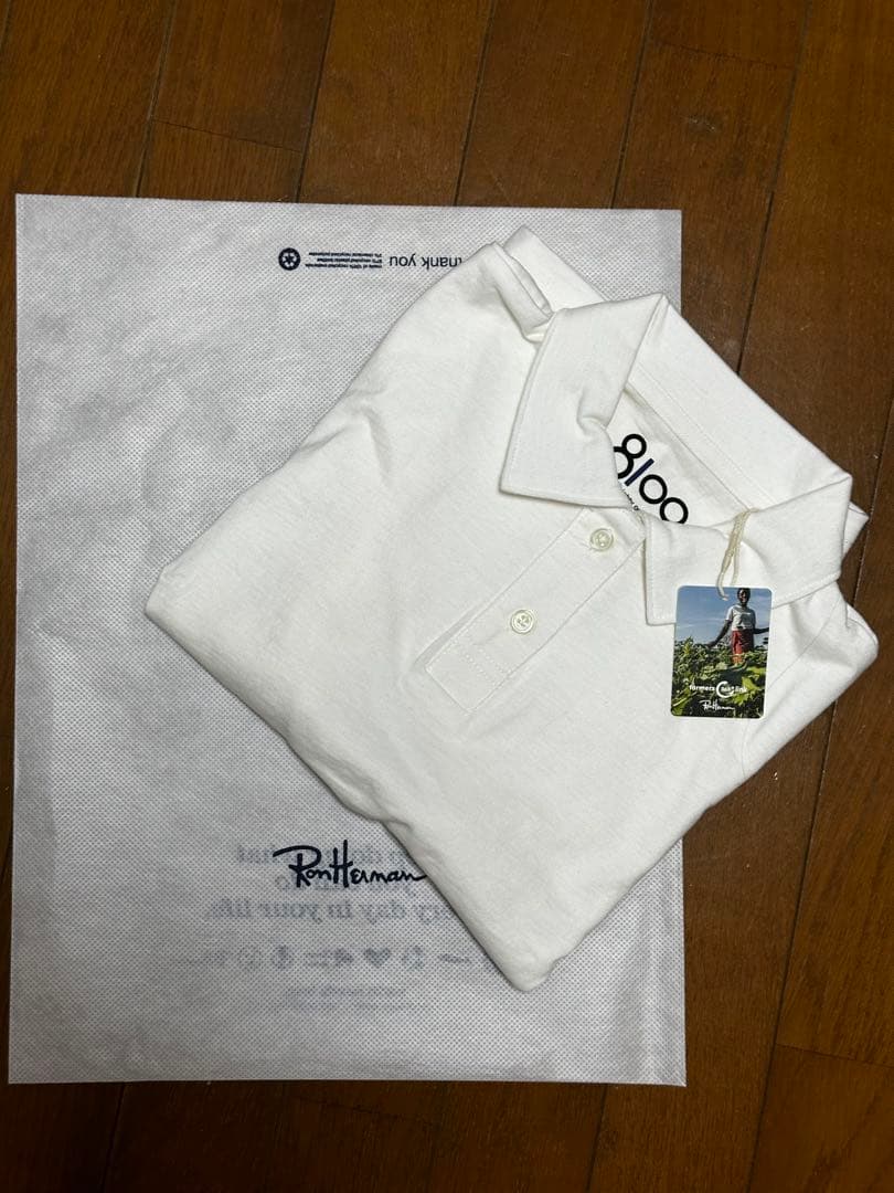 ロンハーマン8100 ファーマーズ 360°リンクコットン ポロトップサイズXS