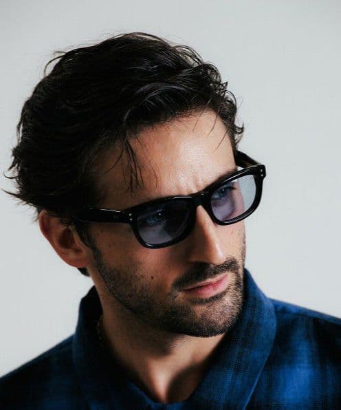 THE CRIMIE ROB BIKER SHADE ブルーサングラス