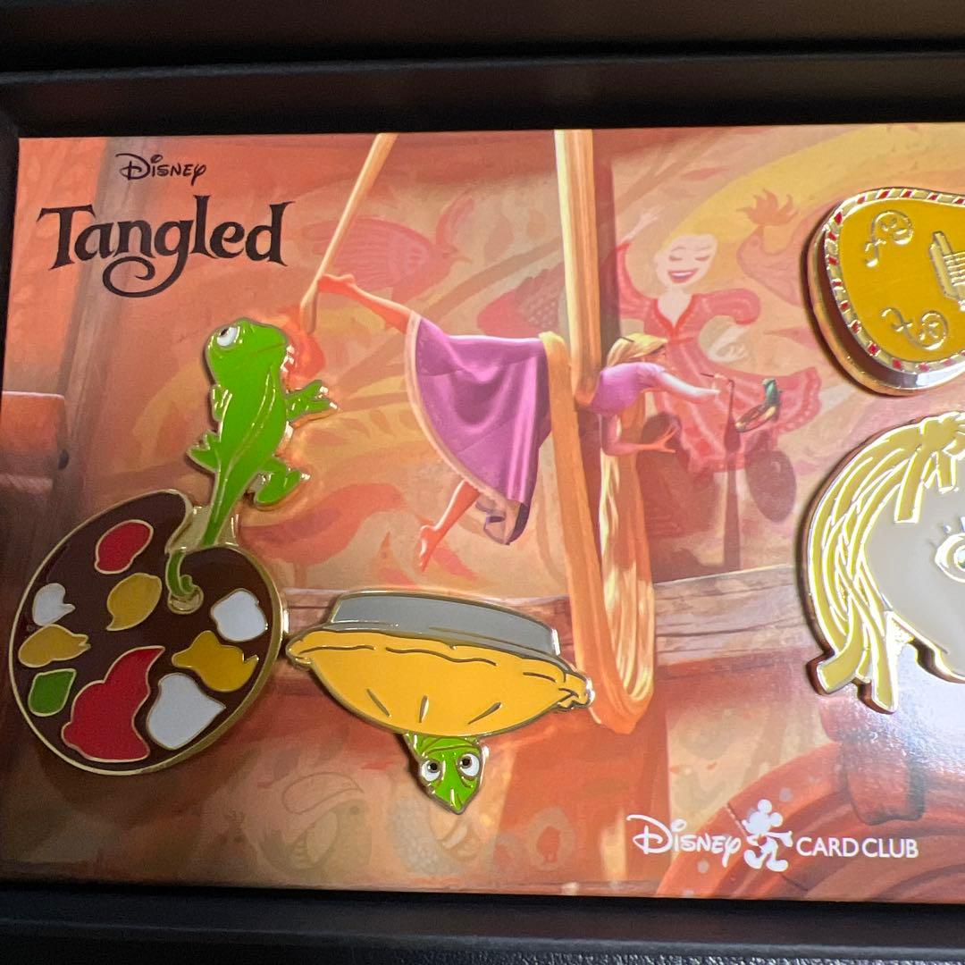 非売品　ピンバッジ　ディズニー　ラプンツェル　ピンズ　JCB パスカル