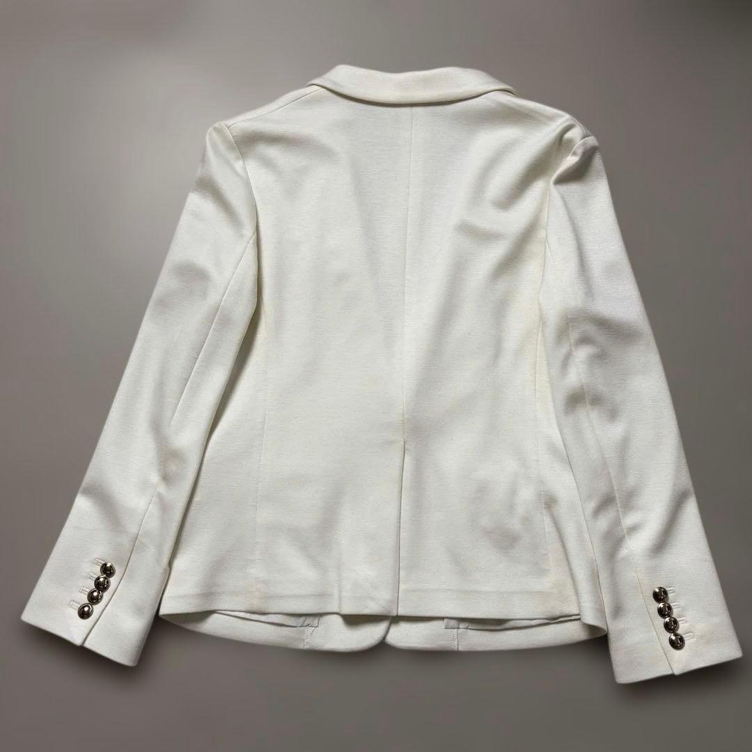 【極美品✨洗える】ケイミー テーラードジャケット 金ボタン ストレッチ
